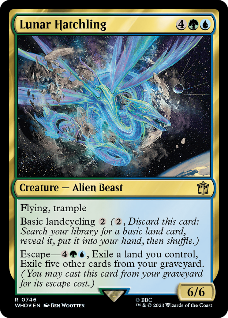 Lunar Hatchling (Surge Foil) [Doctor Who] | Local Legends