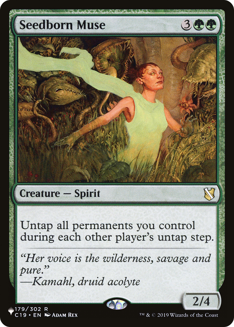 Seedborn Muse [The List] | Local Legends