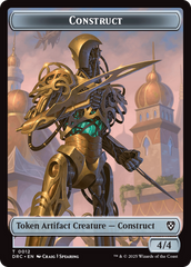 Construct // Golem (0013) Double-Sided Token [Aetherdrift Tokens] | Local Legends
