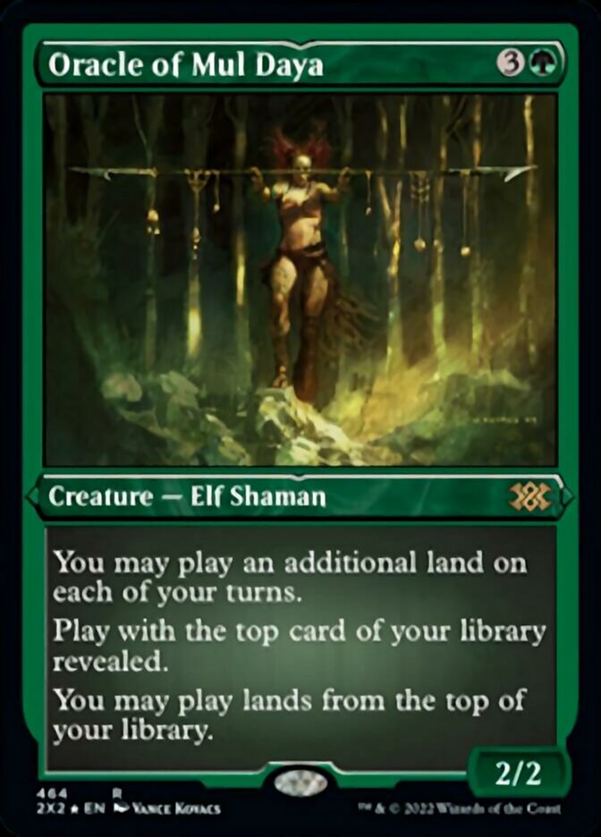 Oracle of Mul Daya (Foil Etched) [Double Masters 2022] | Local Legends
