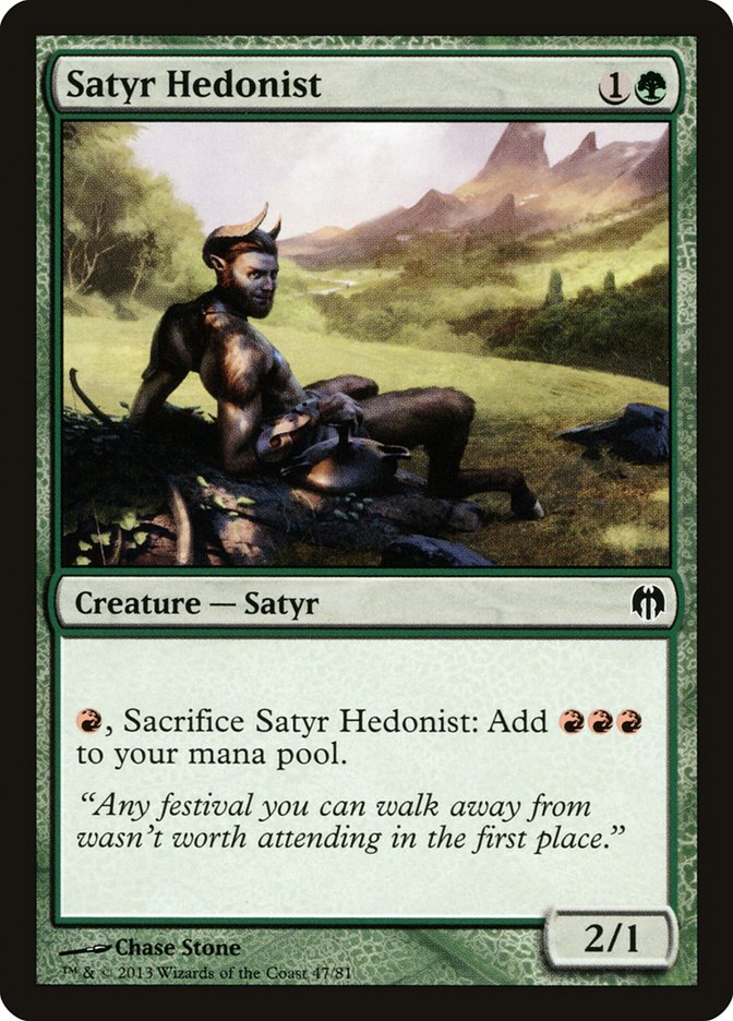 Satyr Hedonist [Duel Decks: Heroes vs. Monsters] | Local Legends