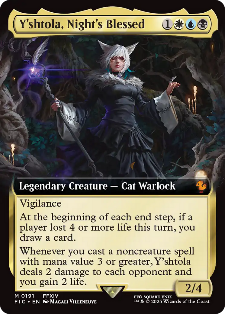 Y'shtola, Night's Blessed (Extended Art) [FINAL FANTASY Commander] | Local Legends