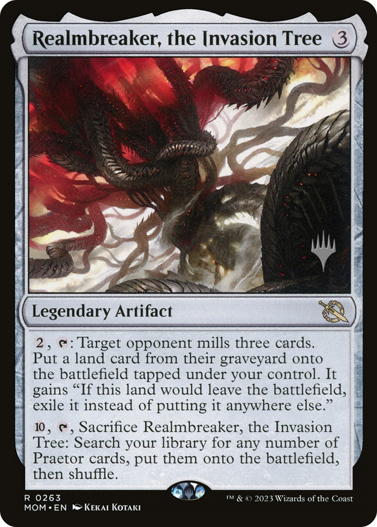 Realmbreaker, the Invasion Tree (Promo Pack) [March of the Machine Promos] | Local Legends