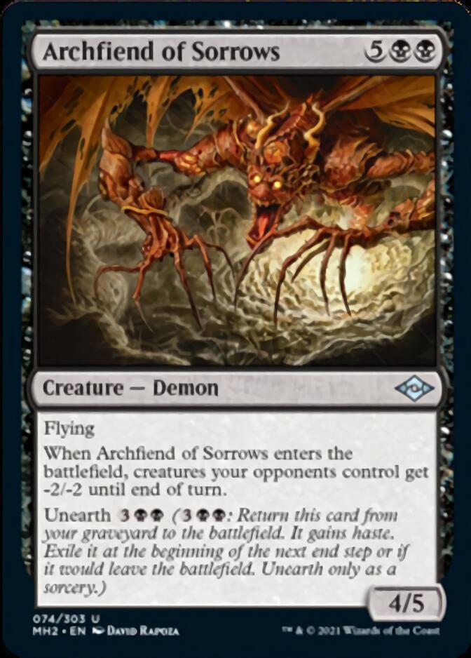 Archfiend of Sorrows [Modern Horizons 2] | Golgari Games