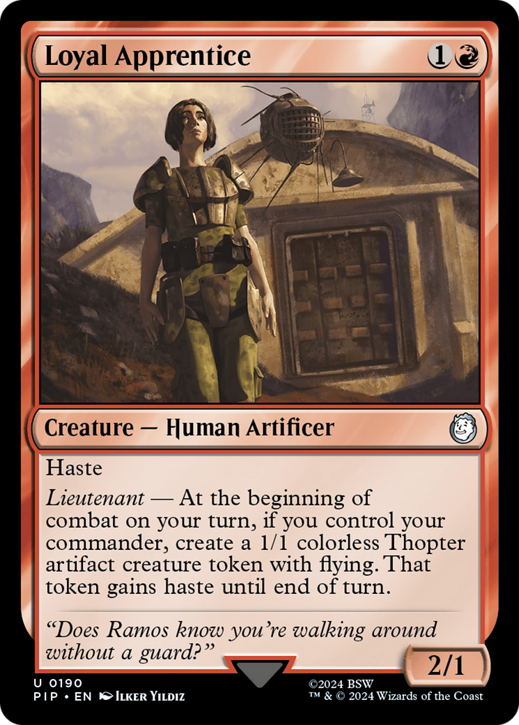 Loyal Apprentice [Fallout] | Local Legends