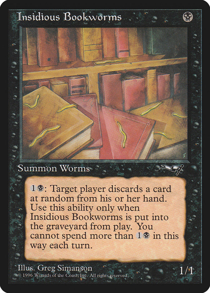 Insidious Bookworms (Multiple Worms) [Alliances] | Local Legends