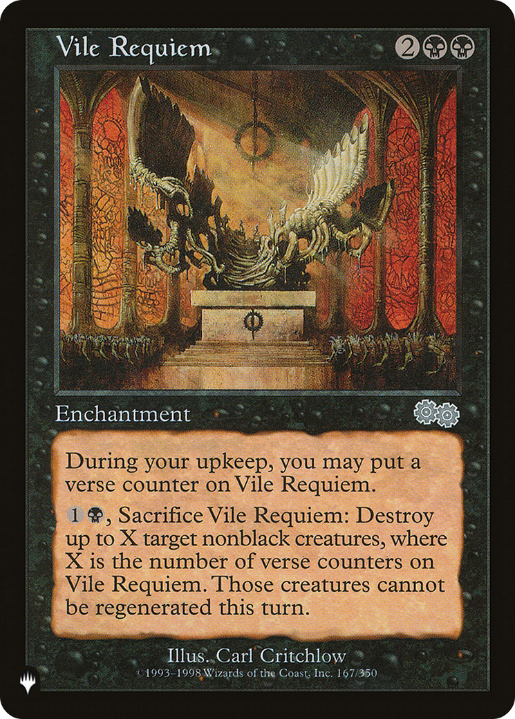 Vile Requiem (USG) [The List] | Local Legends