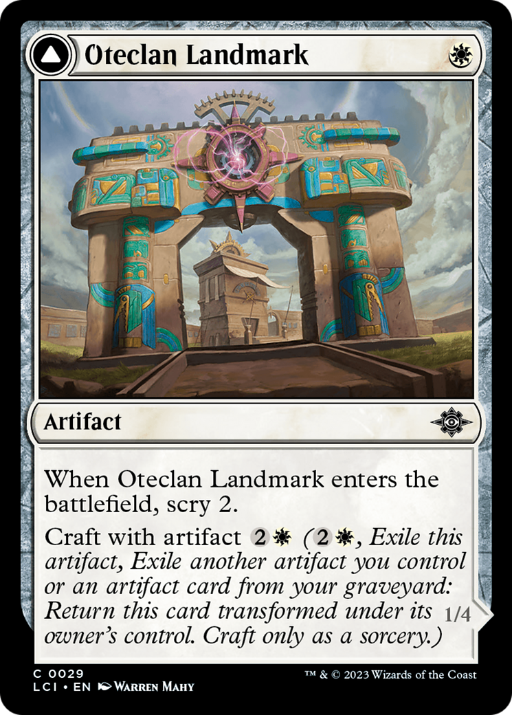 Oteclan Landmark [The Lost Caverns of Ixalan] | Golgari Games