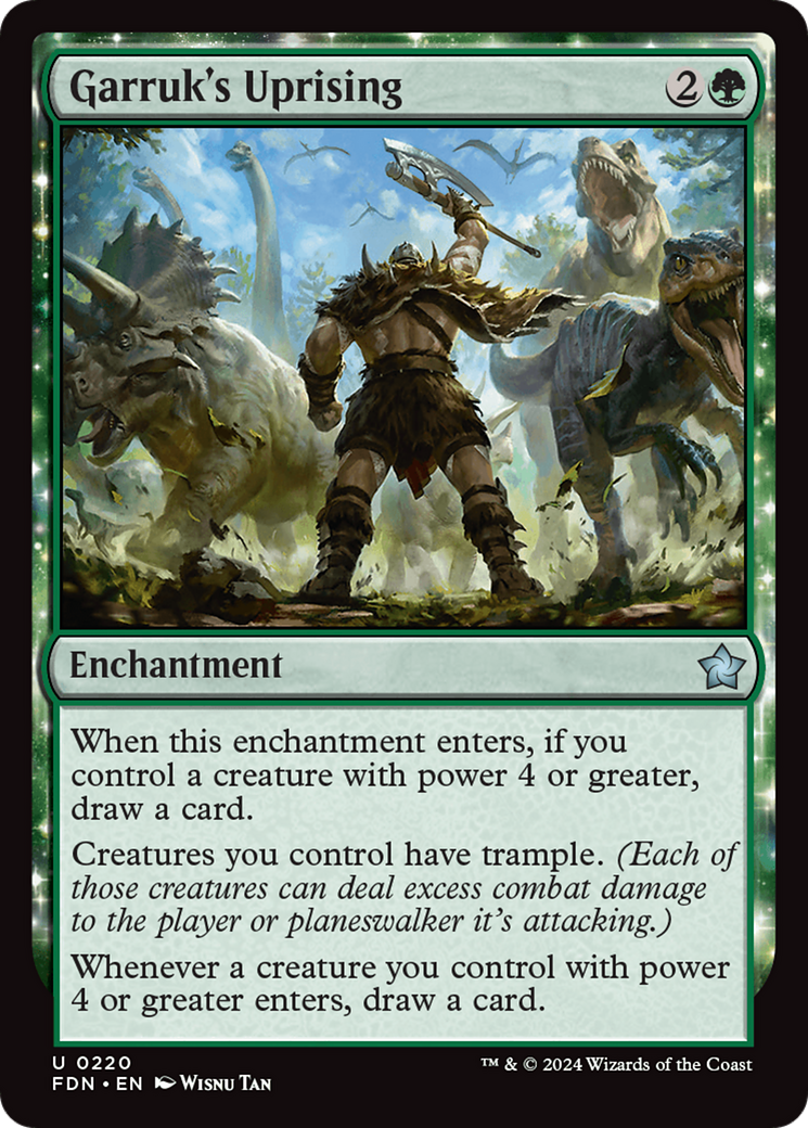 Garruk's Uprising [Foundations] | Local Legends