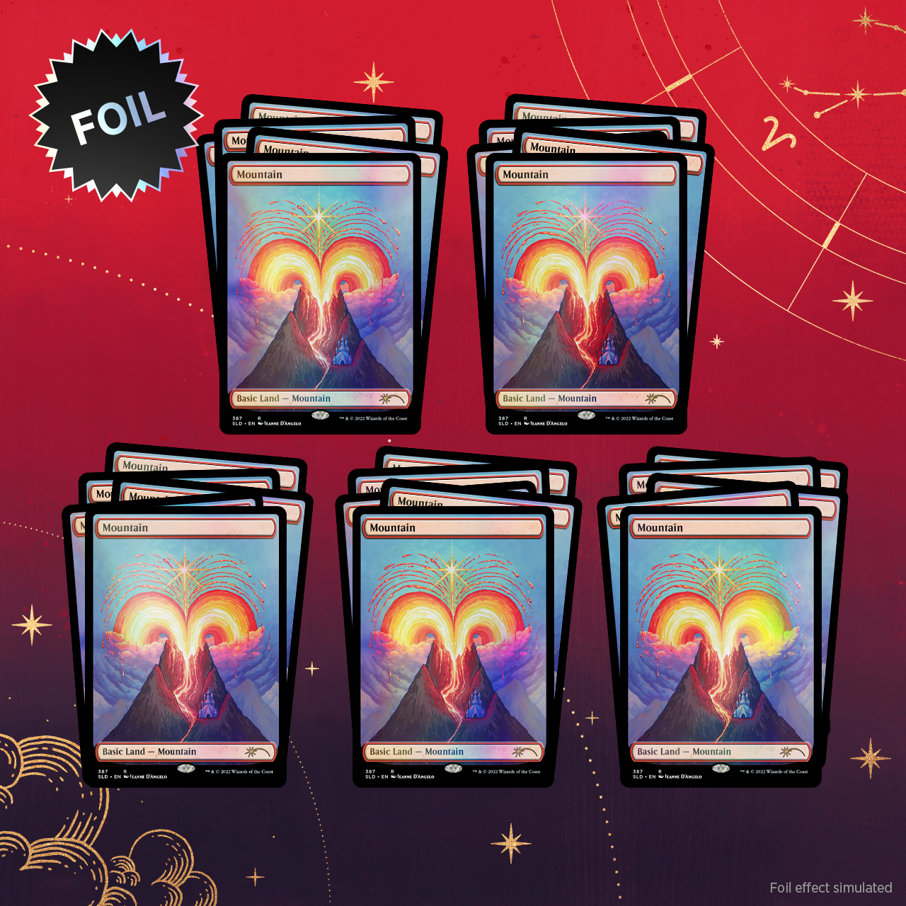 Secret Lair: Drop Series - The Astrology Lands (Aries Bundle - Foil Edition) | Local Legends