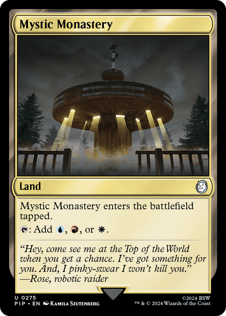 Mystic Monastery [Fallout] | Local Legends