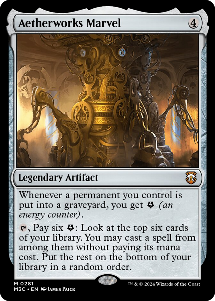 Aetherworks Marvel (Ripple Foil) [Modern Horizons 3 Commander] | Local Legends