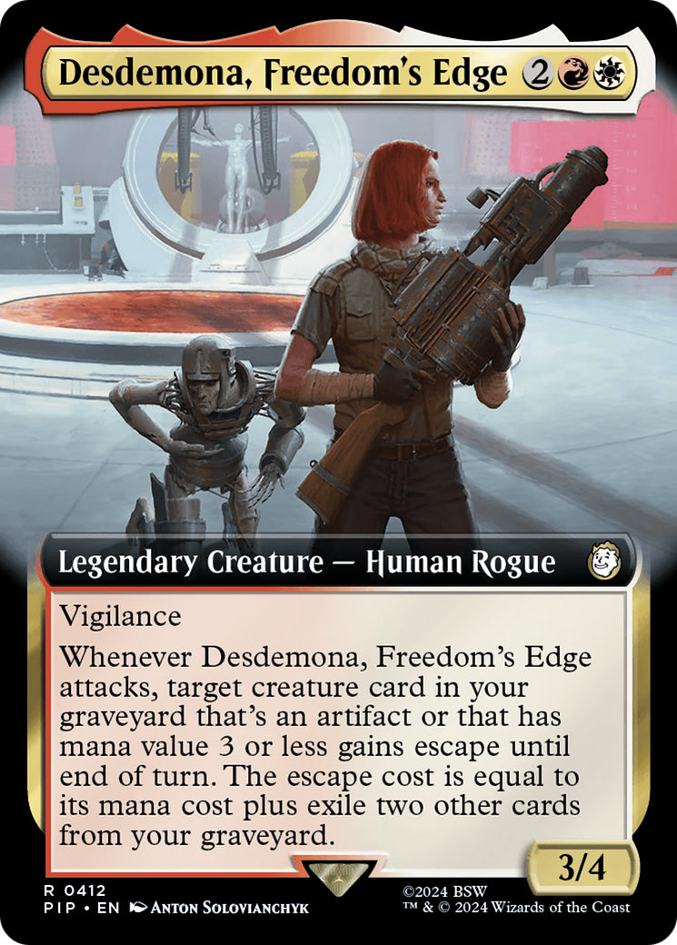 Desdemona, Freedom's Edge (Extended Art) [Fallout] | Local Legends
