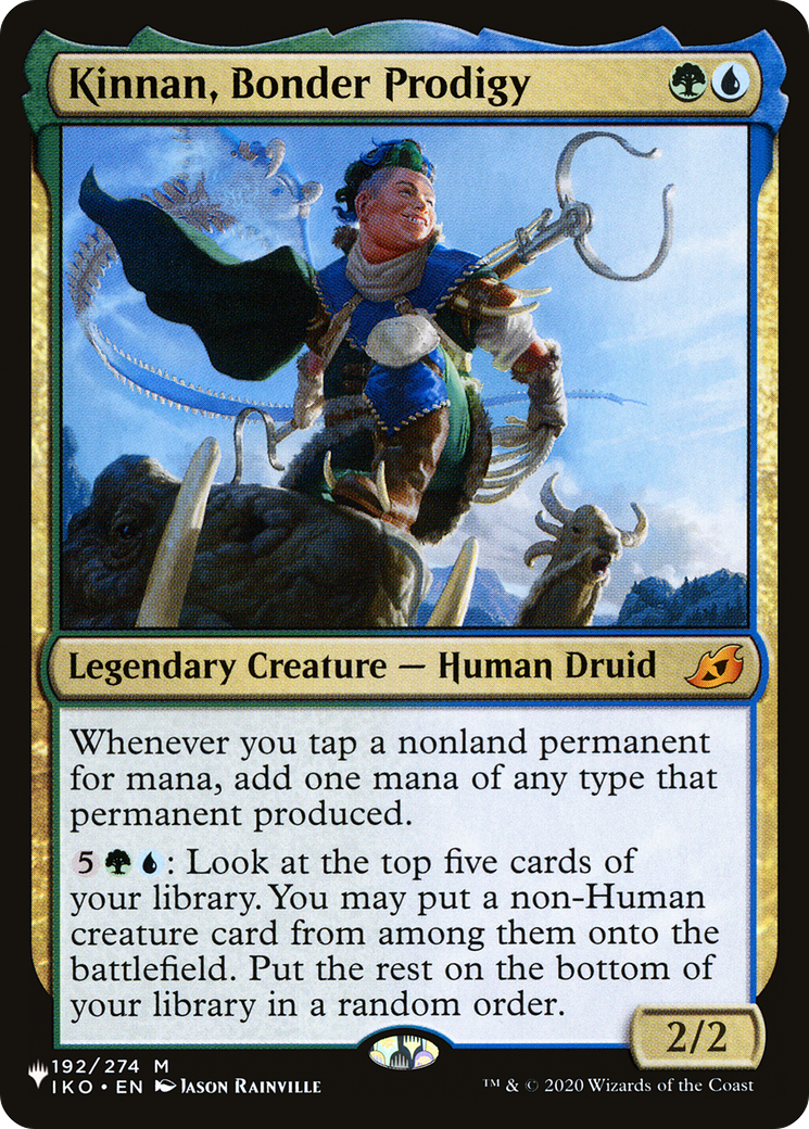 Kinnan, Bonder Prodigy [Secret Lair: From Cute to Brute] | Golgari Games