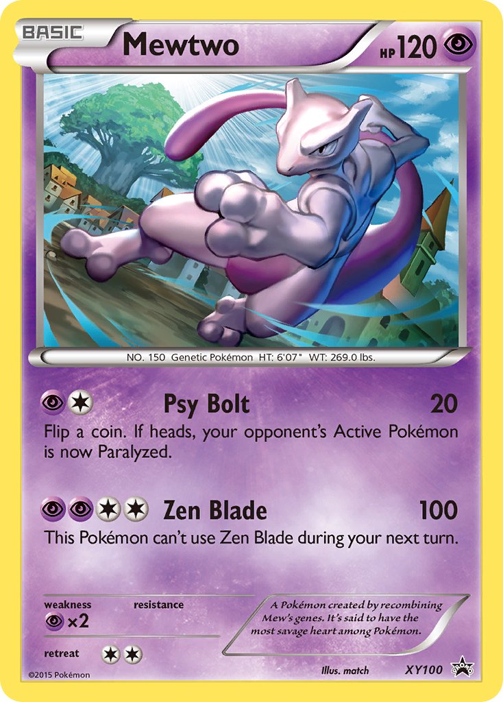 Mewtwo (XY100) [XY: Black Star Promos] | Golgari Games