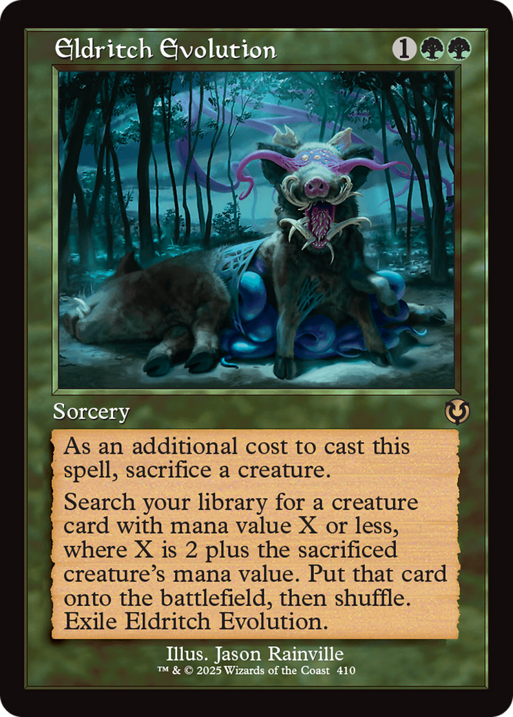 Eldritch Evolution (Retro Frame) [Innistrad Remastered] | Local Legends