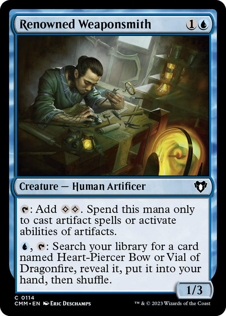 Renowned Weaponsmith [Commander Masters] | Local Legends