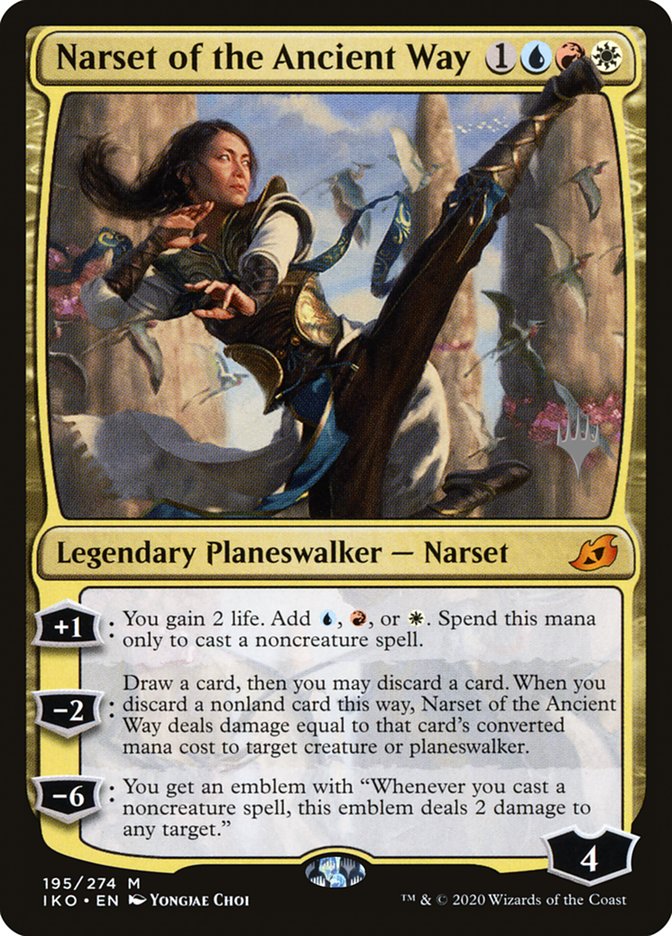 Narset of the Ancient Way (Promo Pack) [Ikoria: Lair of Behemoths Promos] | Local Legends