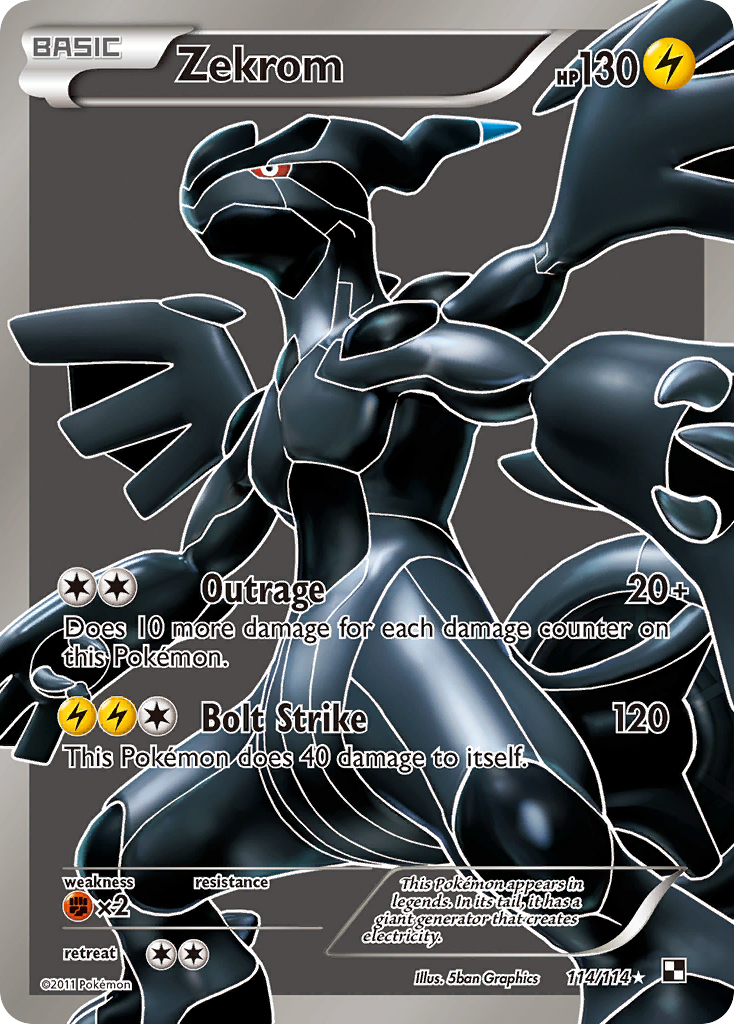 Zekrom (114/114) [Black & White: Base Set] | Local Legends