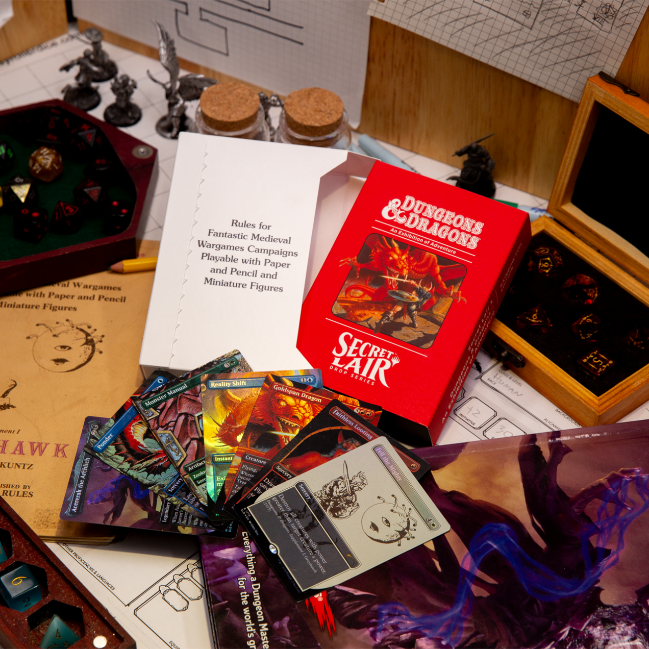 Secret Lair: Drop Series - Secret Lair x Dungeons & Dragons (An Exhibition of Adventure - Rainbow Foil Edition) | Local Legends