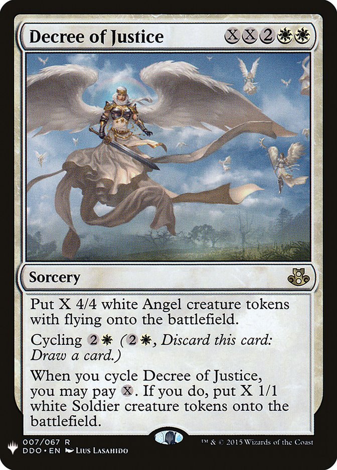 Decree of Justice [Mystery Booster] | Local Legends