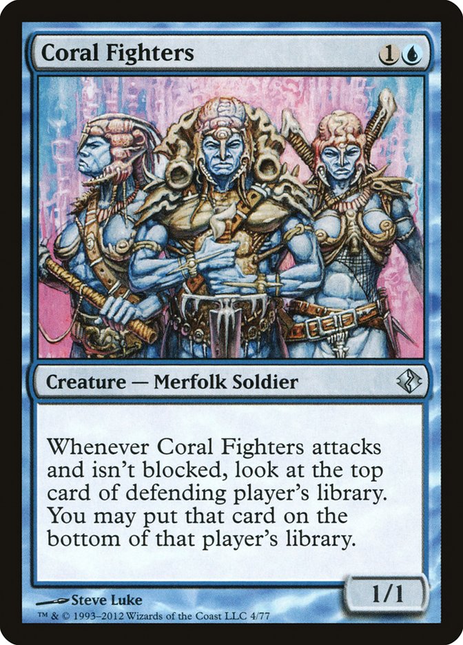 Coral Fighters [Duel Decks: Venser vs. Koth] | Local Legends