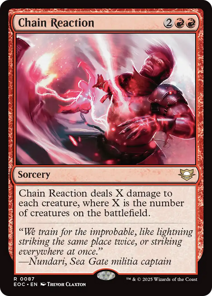 Chain Reaction [Edge of Eternities Commander] | Local Legends