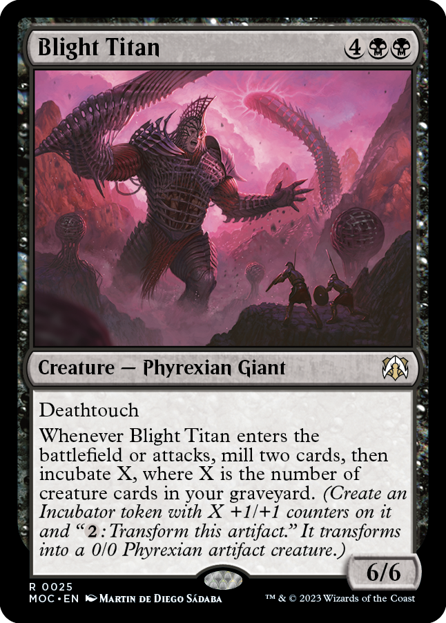 Blight Titan [March of the Machine Commander] | Local Legends