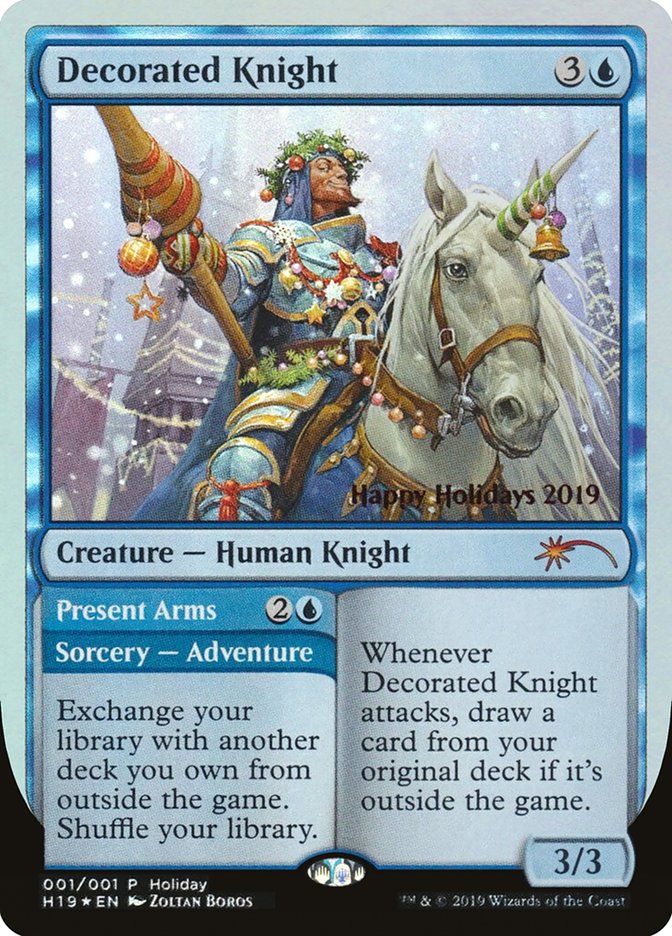 Decorated Knight // Present Arms [Happy Holidays] | Local Legends