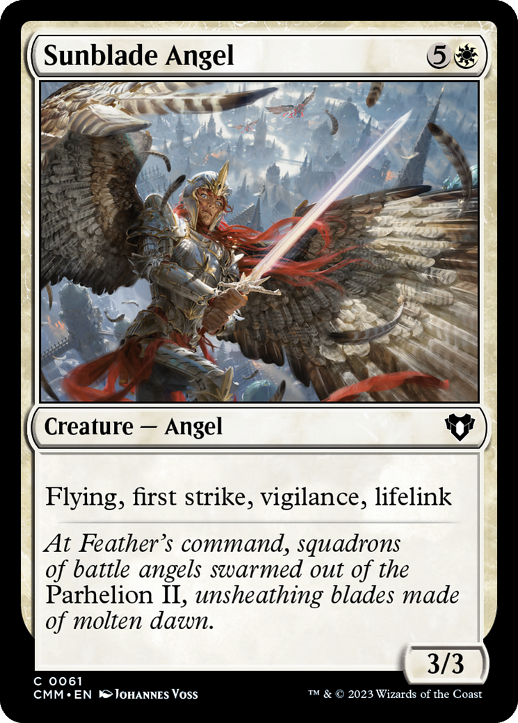 Sunblade Angel [Commander Masters] | Local Legends