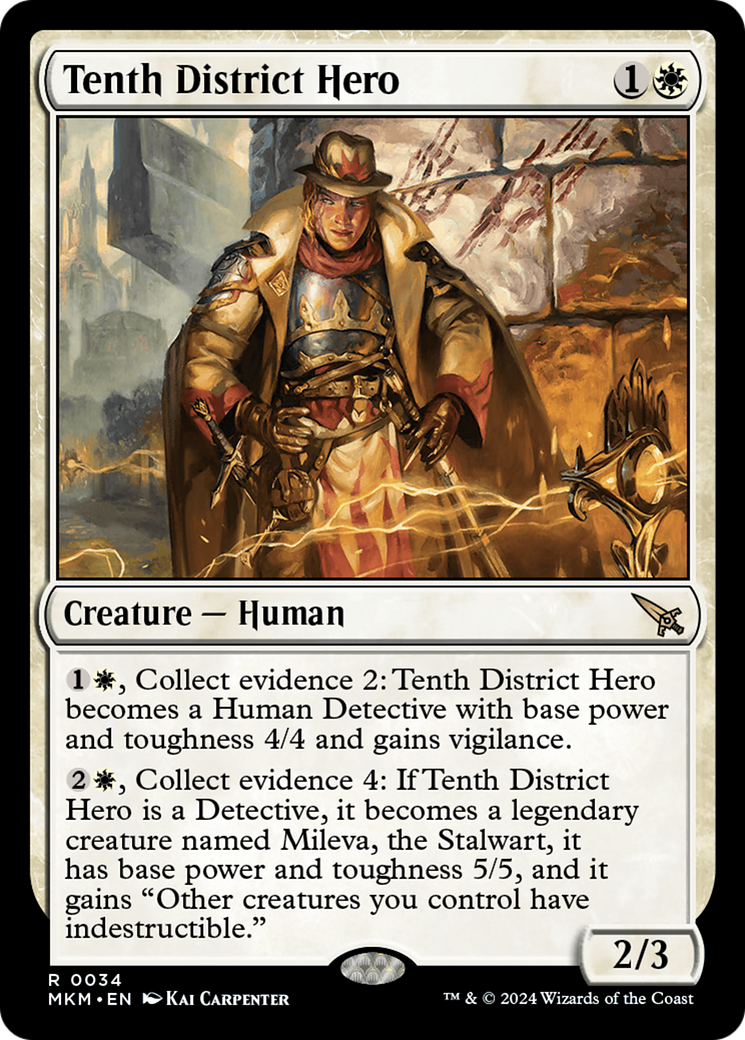 Tenth District Hero [Murders at Karlov Manor] | Golgari Games