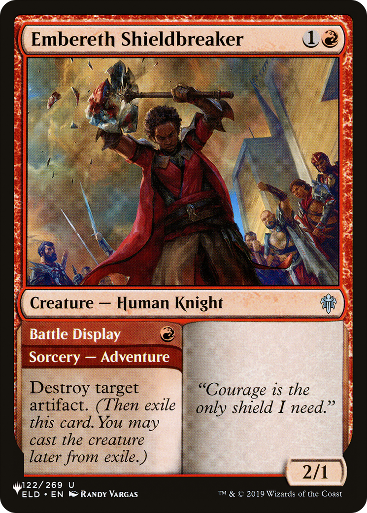 Embereth Shieldbreaker [The List] | Local Legends