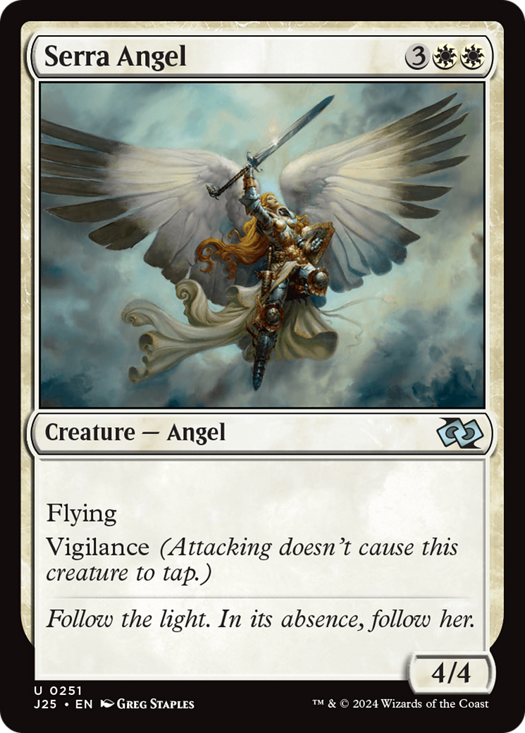 Serra Angel [Foundations Jumpstart] | Local Legends