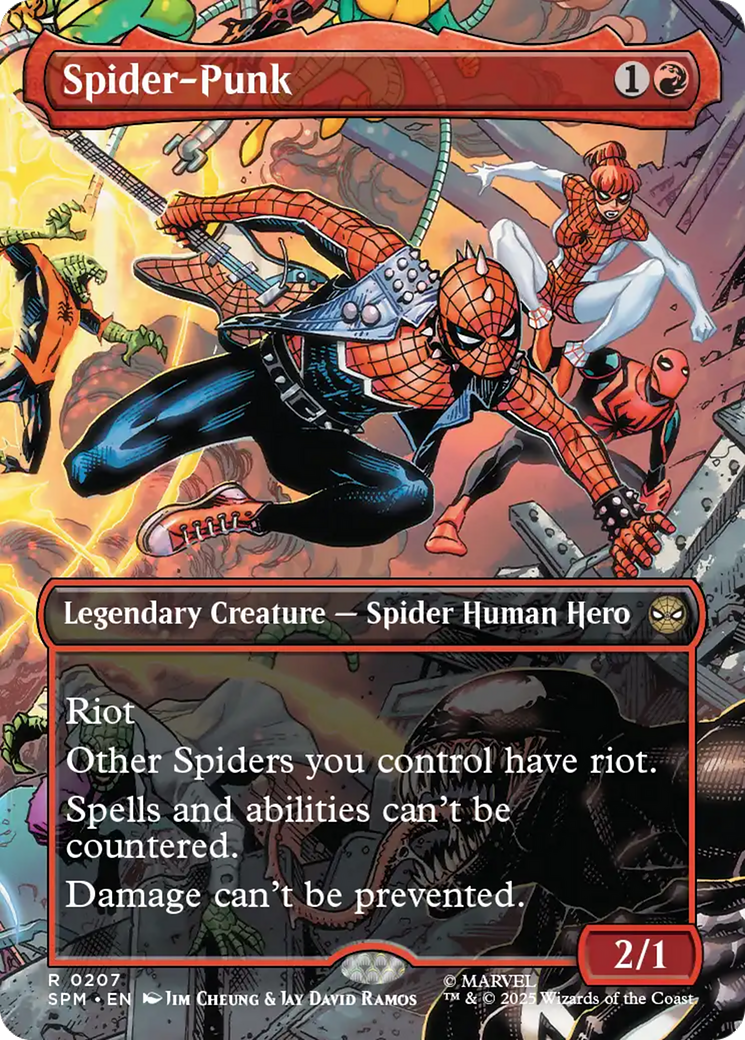 Spider-Punk (0207) (Borderless) [Marvel's Spider-Man] | Local Legends