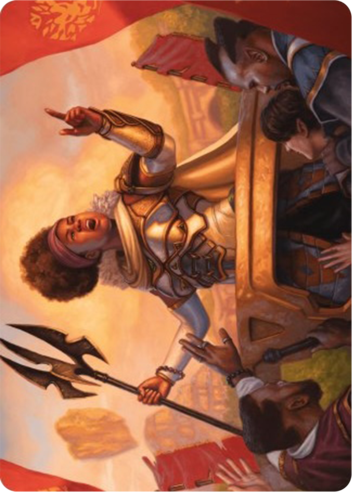 Recruiter of the Guard Art Card [Modern Horizons 3 Art Series] | Local Legends