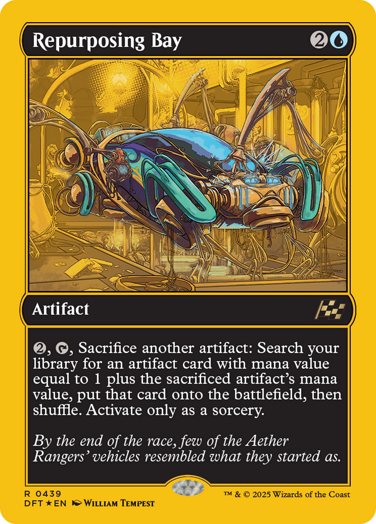 Repurposing Bay (First-Place Foil) [Aetherdrift] | Local Legends