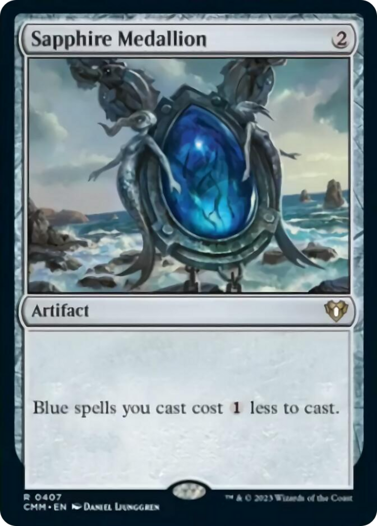 Sapphire Medallion [Commander Masters] | Local Legends
