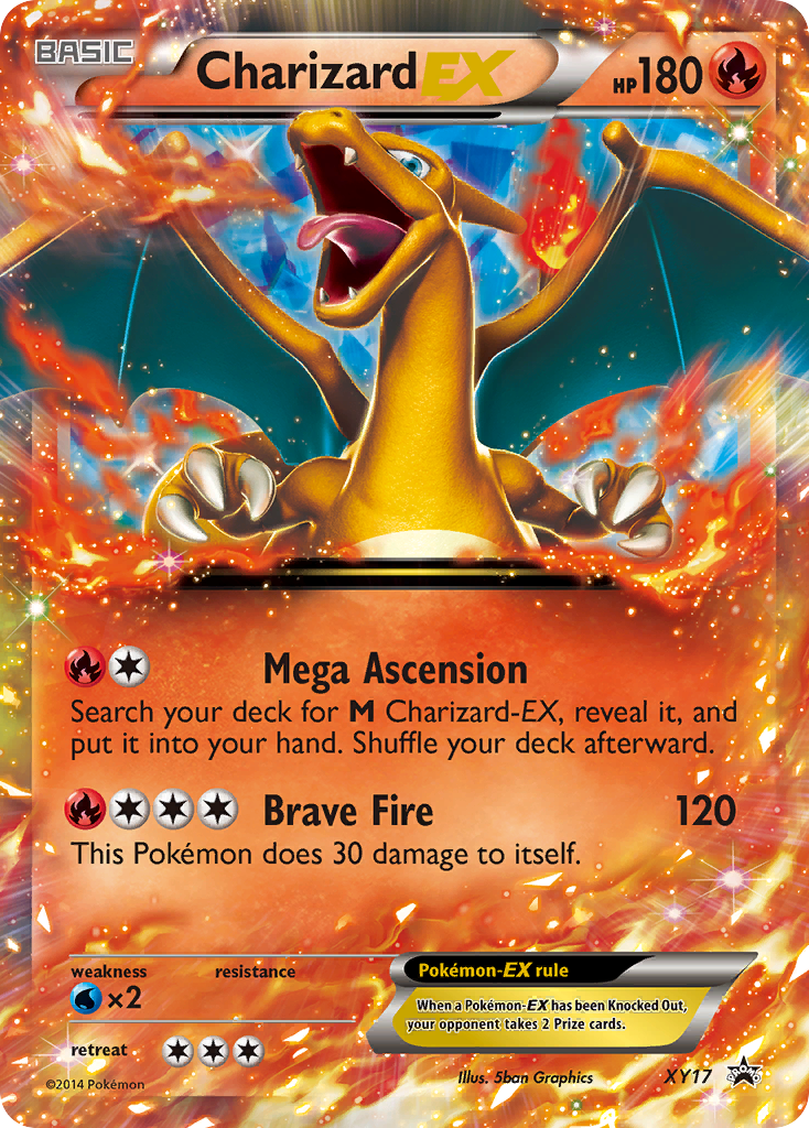 Charizard EX (XY17) [XY: Black Star Promos] | Golgari Games