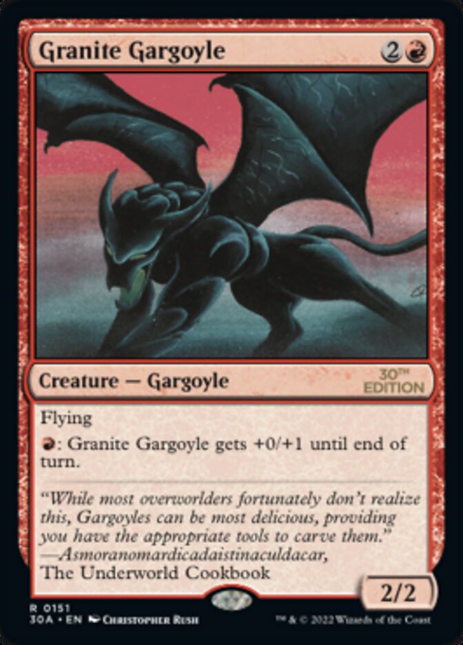 Granite Gargoyle [30th Anniversary Edition] | Local Legends