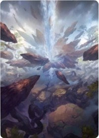 Prismatic Vista Art Card [Zendikar Rising Art Series] | Golgari Games