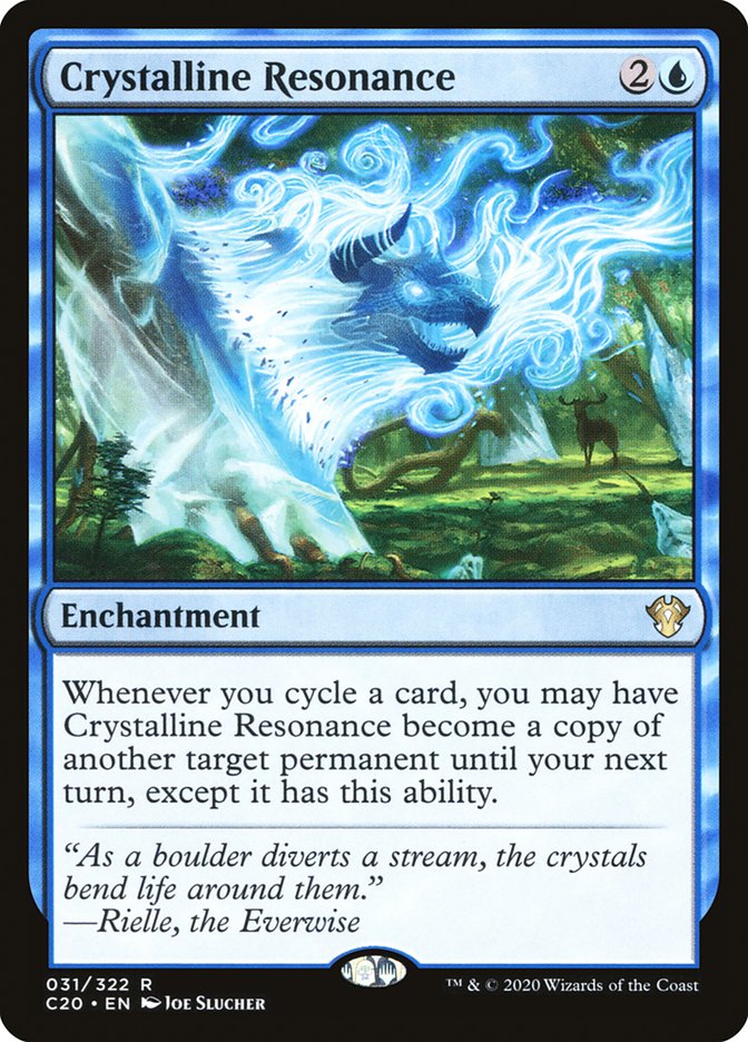 Crystalline Resonance [Commander 2020] | Golgari Games