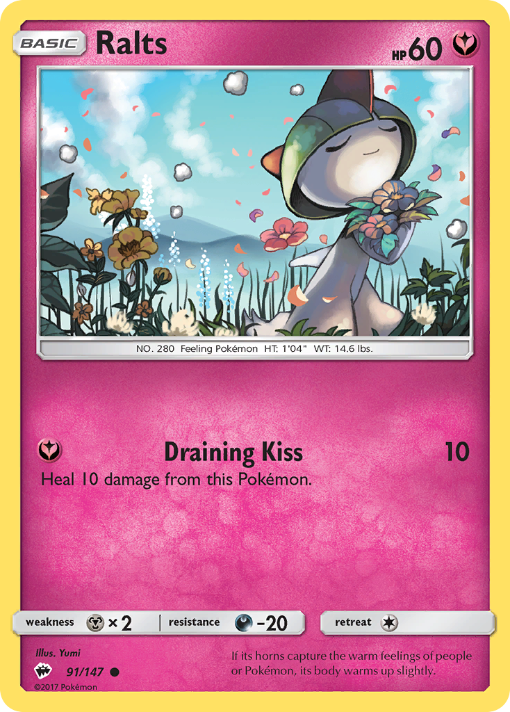 Ralts (91/147) [Sun & Moon: Burning Shadows] | Golgari Games