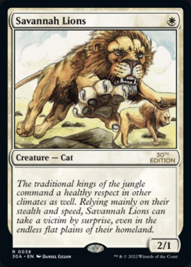 Savannah Lions [30th Anniversary Edition] | Local Legends