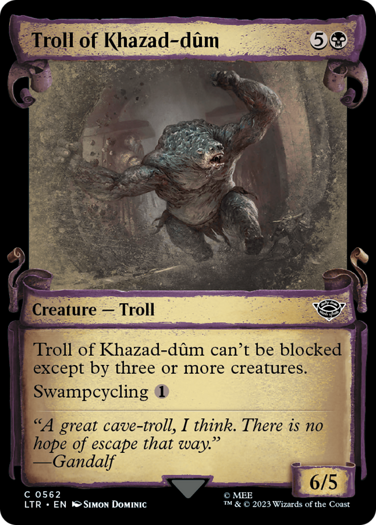 Troll of Khazad-dum [The Lord of the Rings: Tales of Middle-Earth Showcase Scrolls] | Local Legends