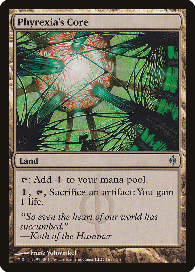 Phyrexia's Core [New Phyrexia] | Local Legends