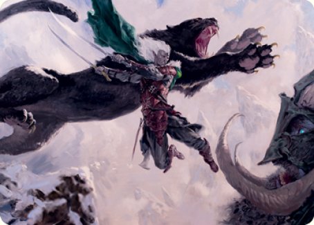 Drizzt Do'Urden Art Card [Dungeons & Dragons: Adventures in the Forgotten Realms Art Series] | Local Legends