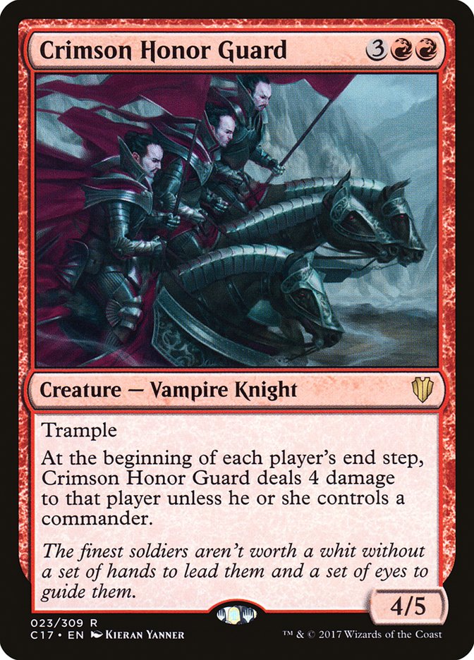 Crimson Honor Guard [Commander 2017] | Local Legends