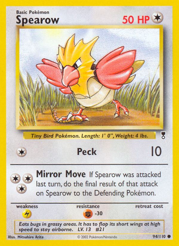 Spearow (94/110) [Legendary Collection] | Golgari Games