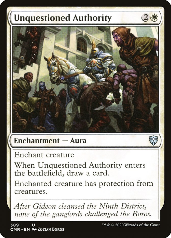 Unquestioned Authority [Commander Legends] | Local Legends