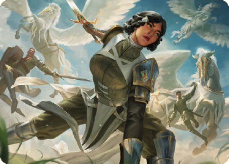 Resolute Reinforcements Art [Dominaria United Art Series] | Local Legends